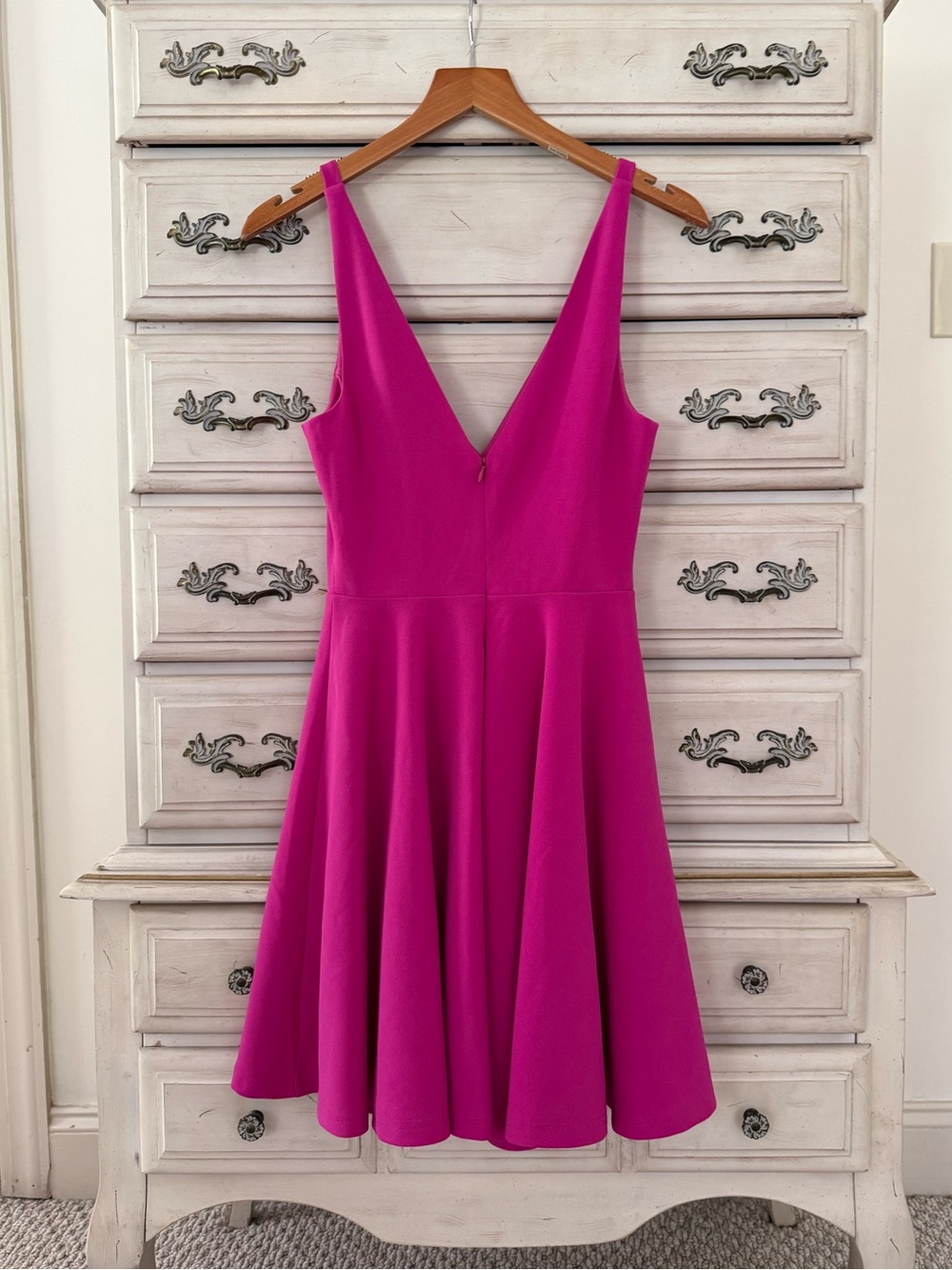 Lulus Fuchsia Skater Dress - Picture 4 of 6